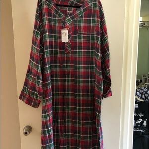Nightshirt/nightgown plaid